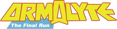 Armalyte The Final Run logo for Amiga